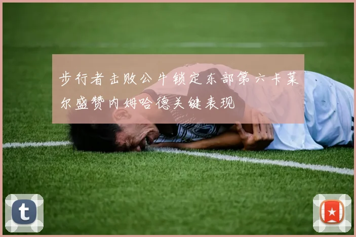 步行者击败公牛锁定东部第六卡莱尔盛赞内姆哈德关键表现